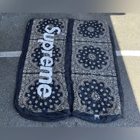 Supreme The North Face S Logo Dolomite 3S-20 Sleeping Bag Black FW20